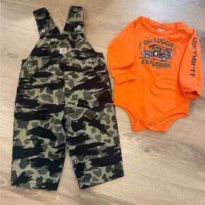 Carhartt Kids Camouflage Overalls